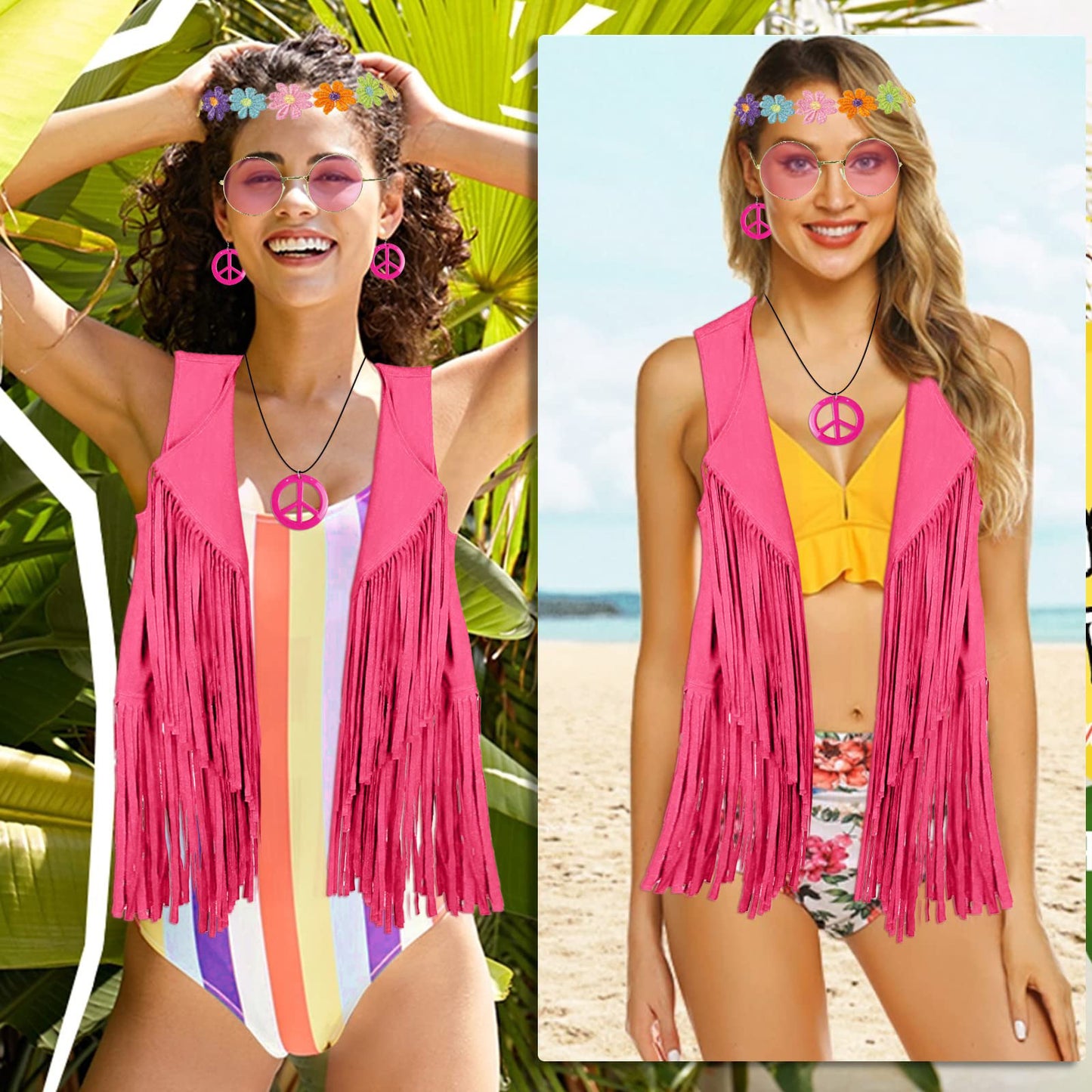 Women's Fashionable Thin Tassel For Slim Fit Women's Vest