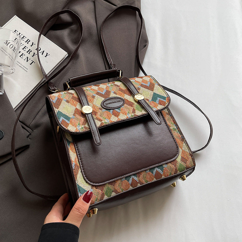 Women's Elegant Niche Western Style Fashion Handbags