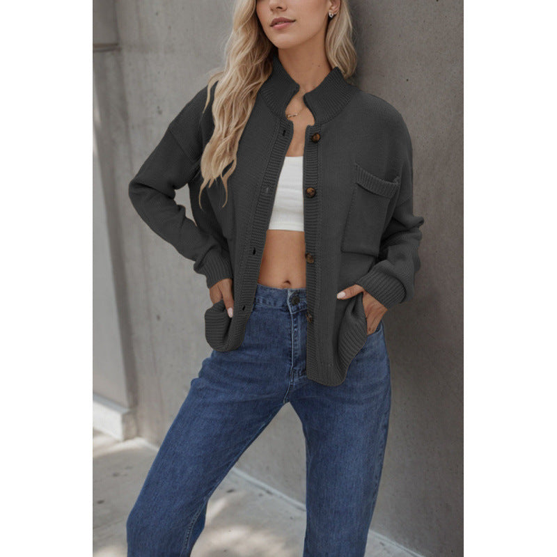 Women's New Classic Beautiful Button Baggy Sweaters