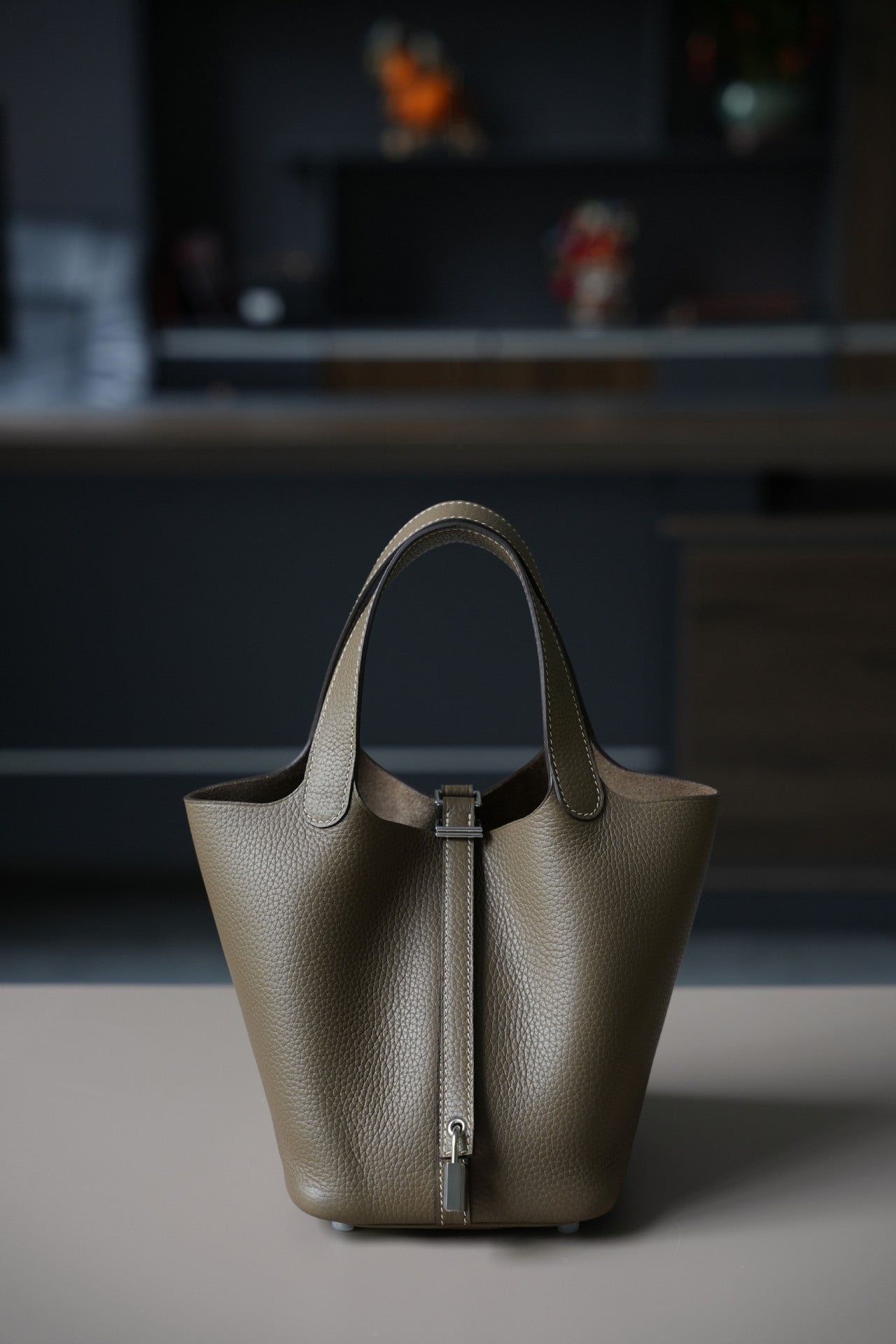 All Steel Hardware Drawing Oil Side Handbags