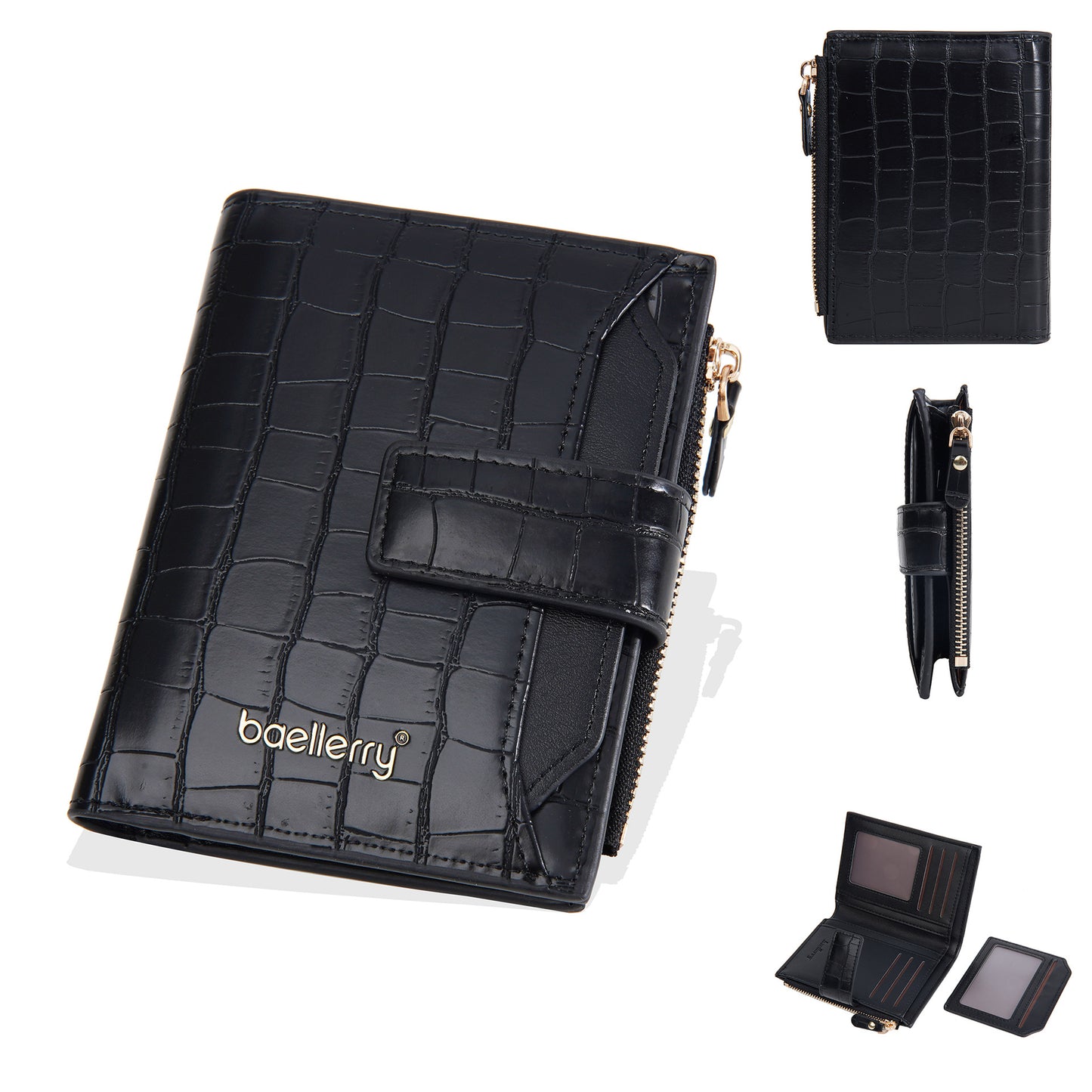 Women's Short Minimalist Multiple Slots Car Drawing Ladies Wallets