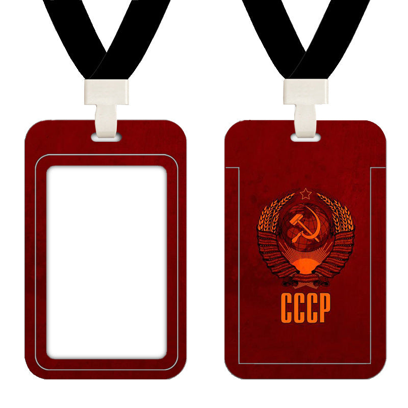 Soviet Union Lenin Marx Stalin Communist Card Holder