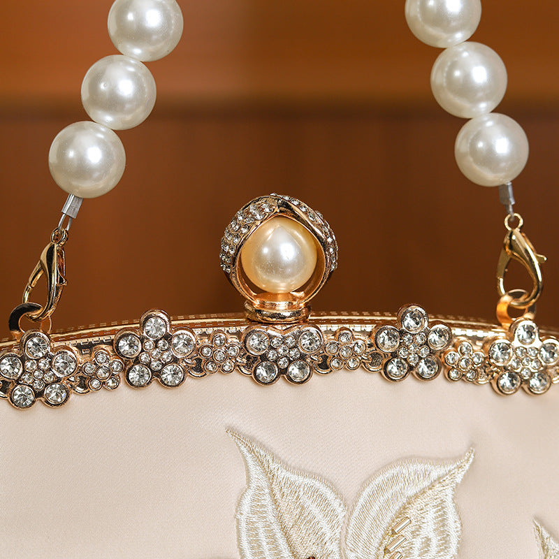 Cui Si Embroidered Ancient Style Cheongsam Handbags