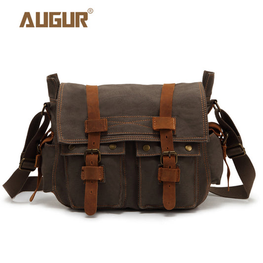 Men's Creative Graceful Cool Popular Canvas Men's Messenger Bags