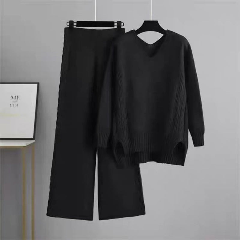 Women's Idle Style Loose Pullover Simple Western Sweaters