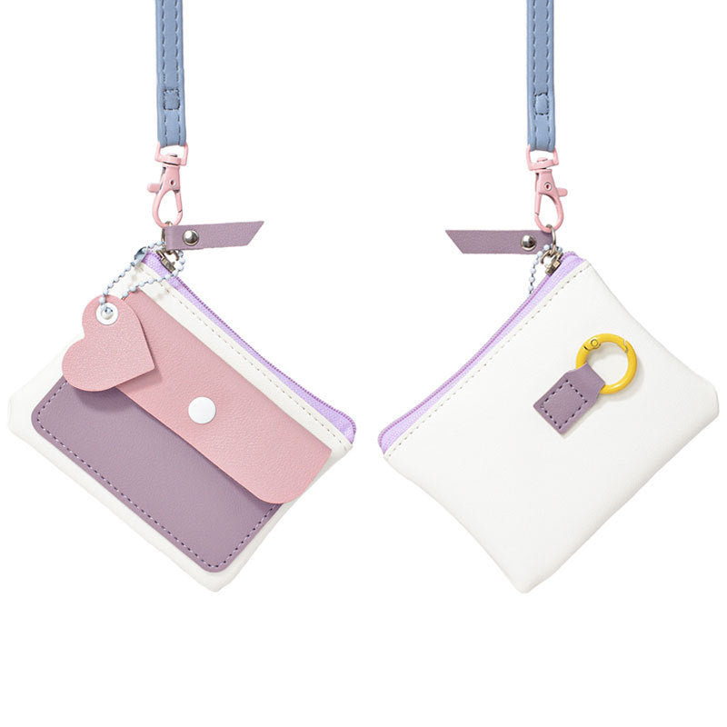 Classic Macaron Color Series Clutch Cute Ladies Wallets