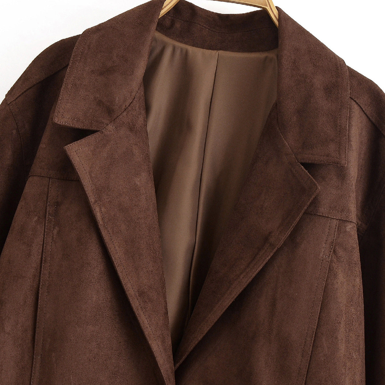 Women's Fashion Temperament Commute Classic Collar Coats