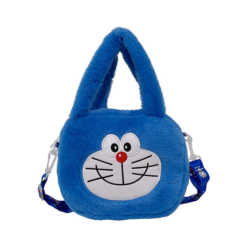 Plush Cute Cartoon Crane Machines Doll Purses
