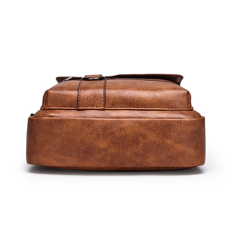 Men's Stylish Large Capacity Back Vertical Men's Shoulder Bags