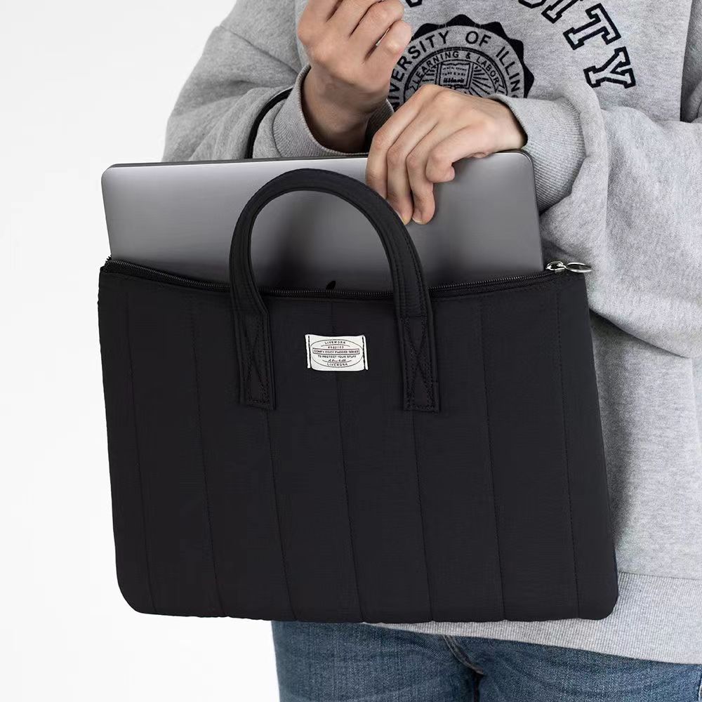 Space Cotton Portable Soft Shockproof Pc Laptop Bags