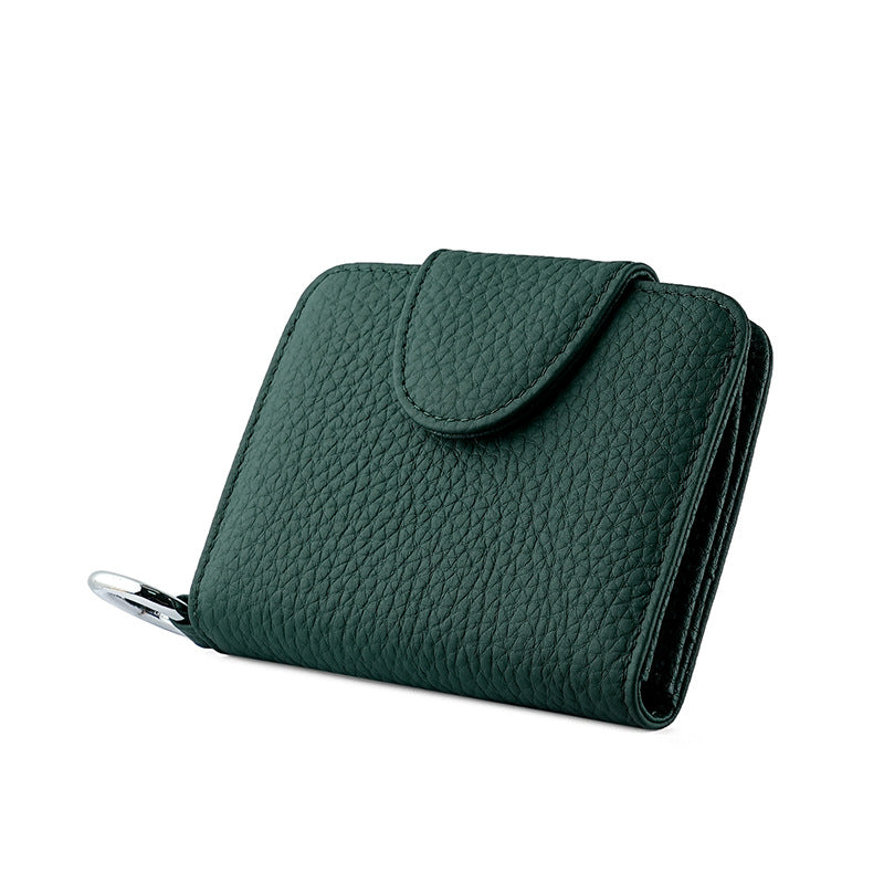 Women's Type First Layer Cowhide Genuine Leather Coin Purses