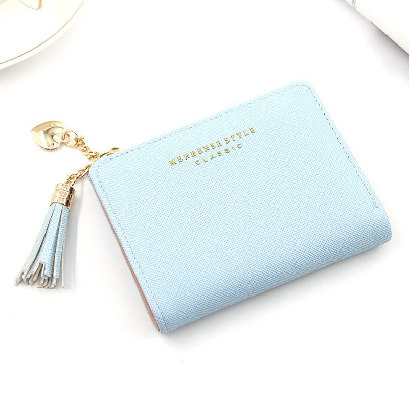 Women's Fashion Large Capacity Multifunctional Clutch Short Ladies Wallets