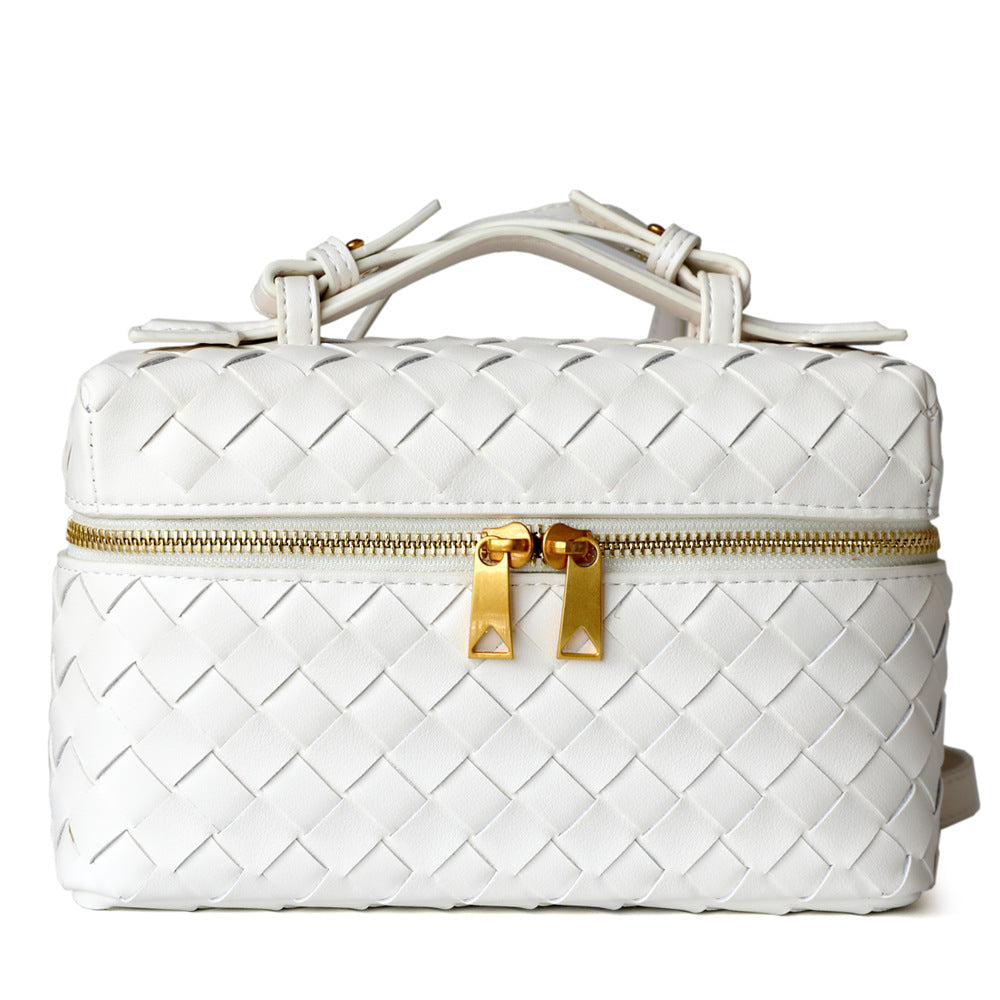 Casual Women's Summer Fashion Handmade Woven Small Square Bags