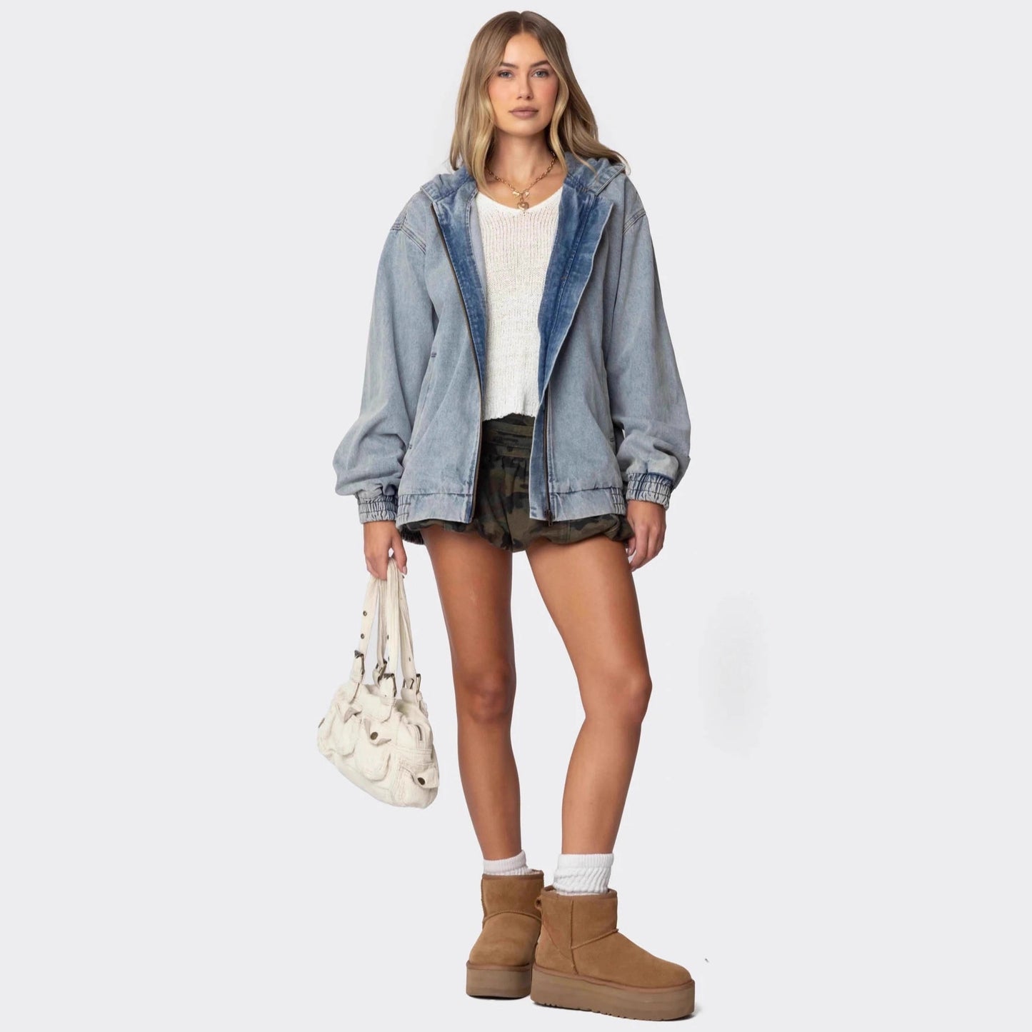 Women's Super Nice Denim Autumn Loose Long Women's Jeans