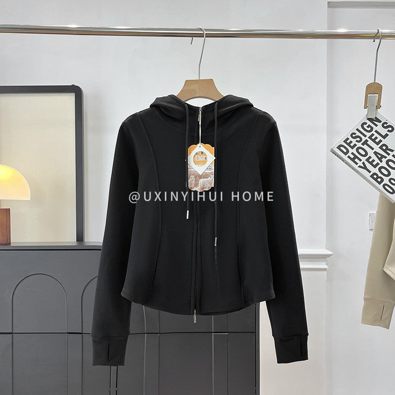 Women's Elegant Polar Fleece Double-sided Veet Warm Sweaters