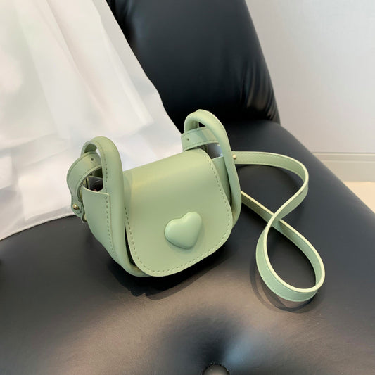 Fashion Mini Female With Hearts Spring Shoulder Bags