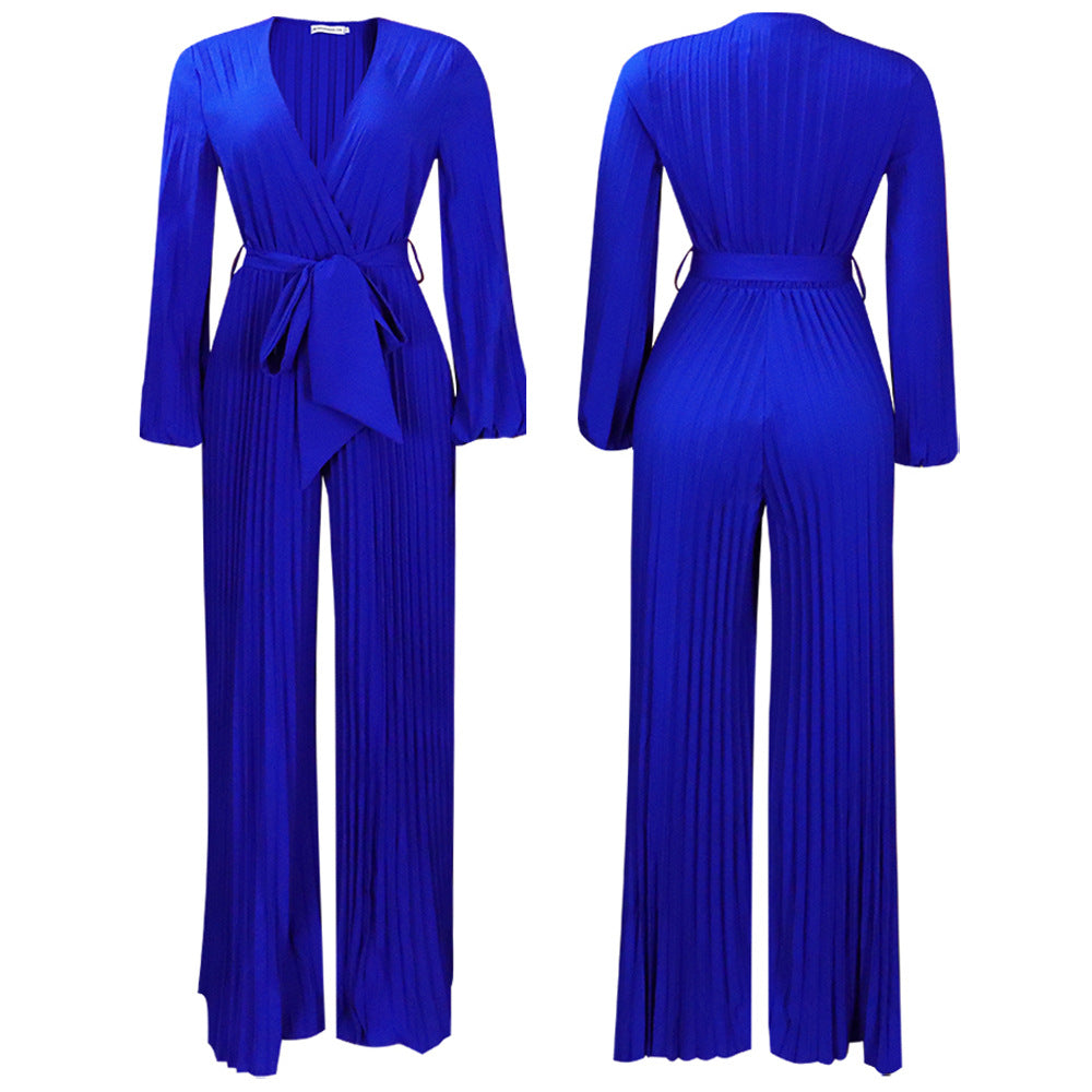 Attractive Classy Glamorous Summer Sexy Pleated Pants