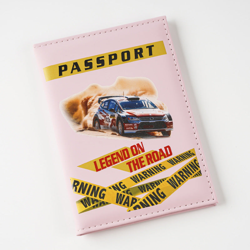 Challenge Blood Style Creative Passport Cover Card Holder