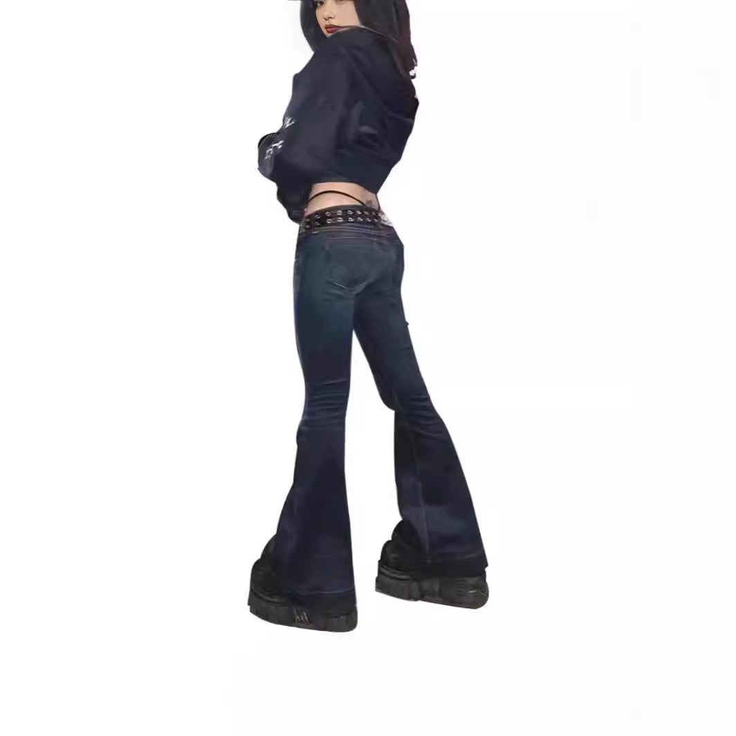 Women's Retro Simple Casual Slimming Fashionable For Jeans