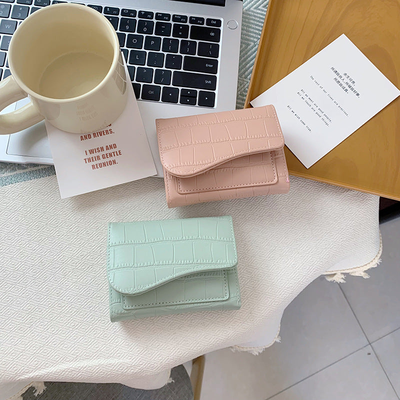 Classy Women's Korean Short Chic Zipper Ladies Wallets