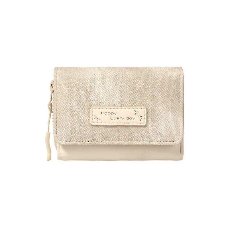 Women's Korean Female Multiple Slots Zipper Ladies Wallets