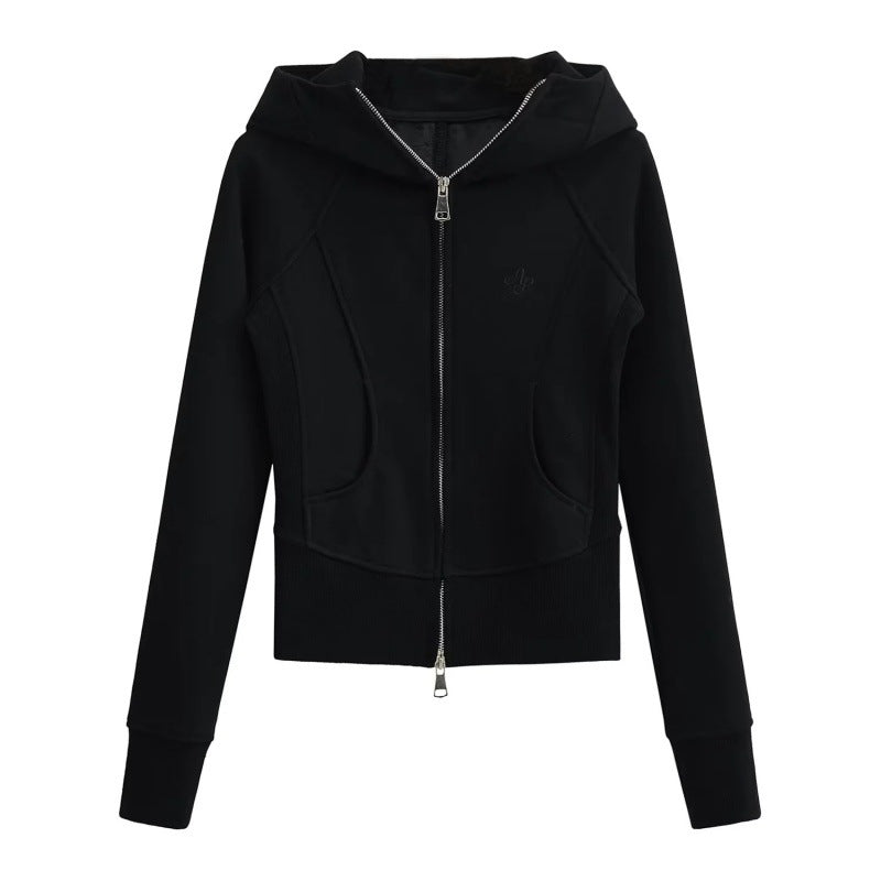 Women's American Retro Hooded Slim Fit Slimming Sweaters