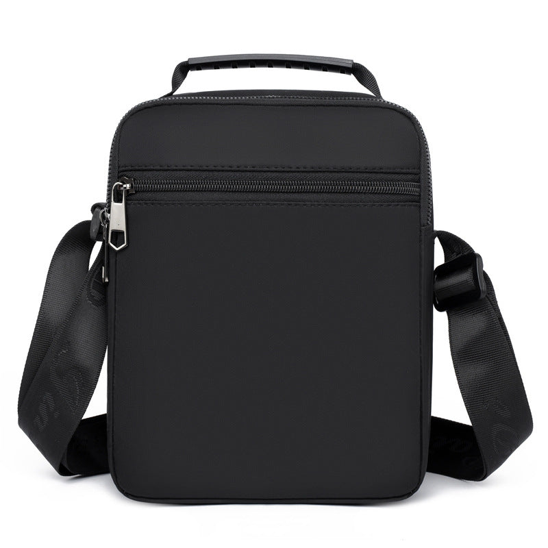 Men's Fashion Vertical Design Simple Oxford Cloth Men's Shoulder Bags