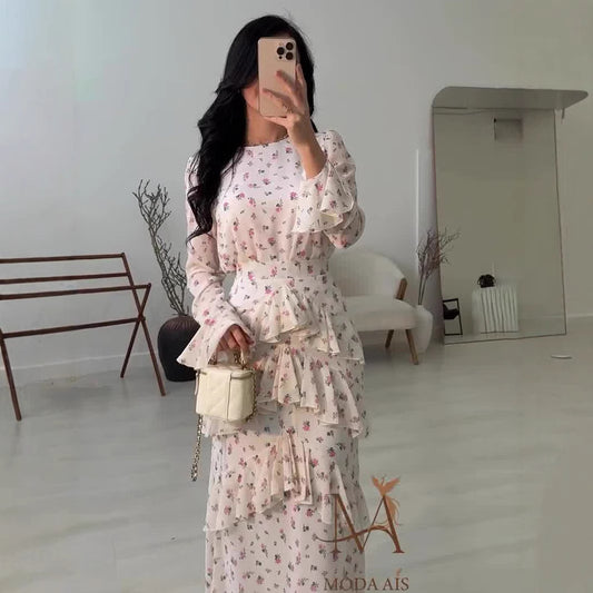 Women's Elegant Graceful Long Sleeve Dress Fashion Dresses