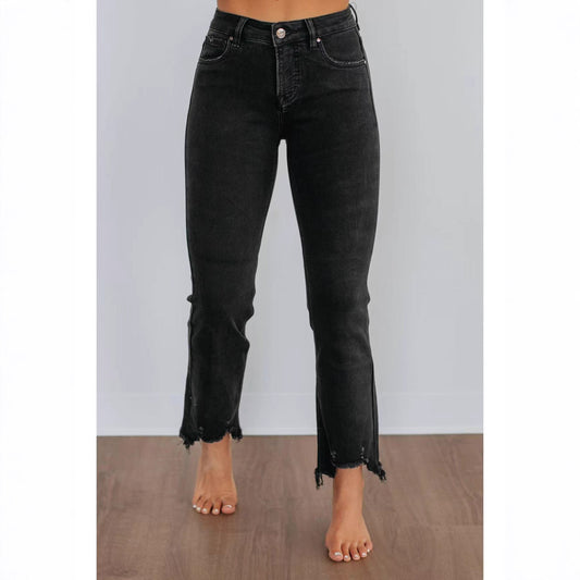 Denim High Waist Comfort Slim Fit Women's Jeans