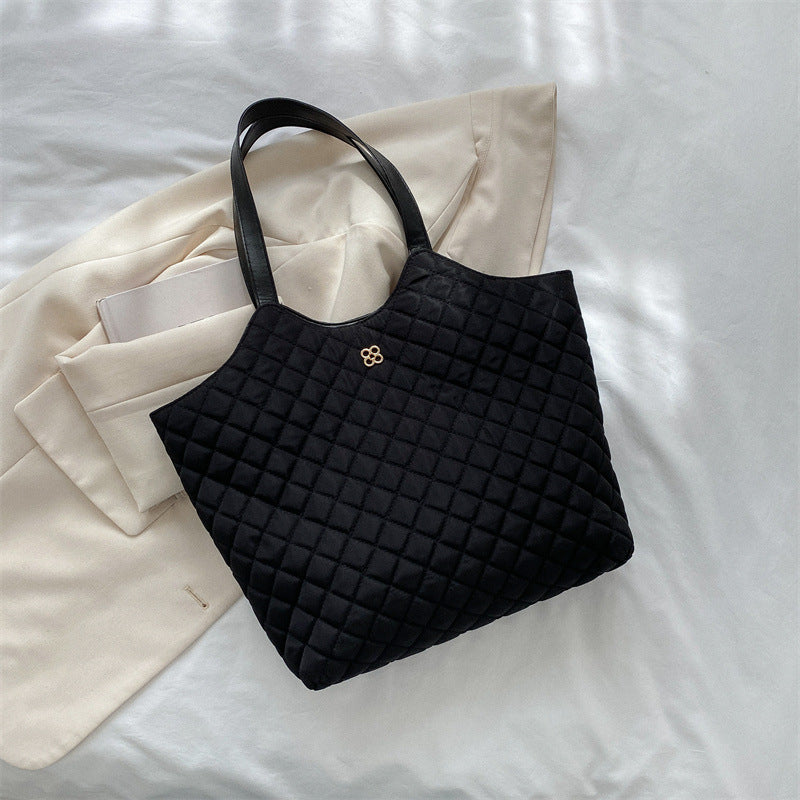 Women's Retro Commuter Big Fashionable Stylish Autumn Tote Bags