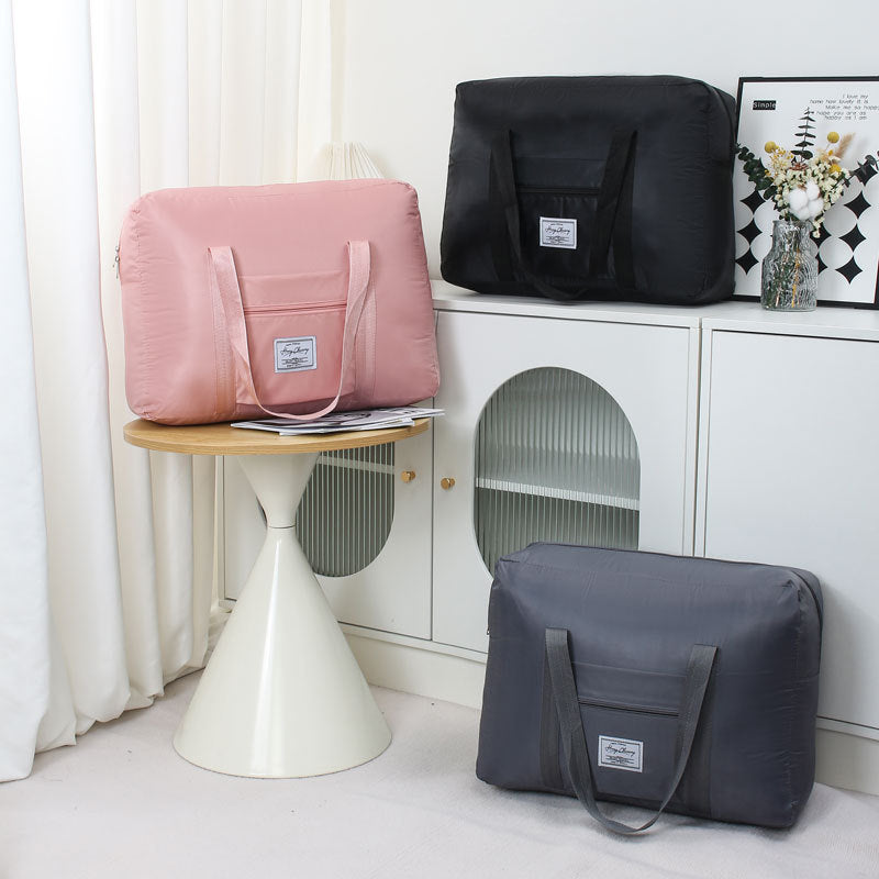 Women's Large Capacity Portable Quilt Buggy Folding Travel Bags