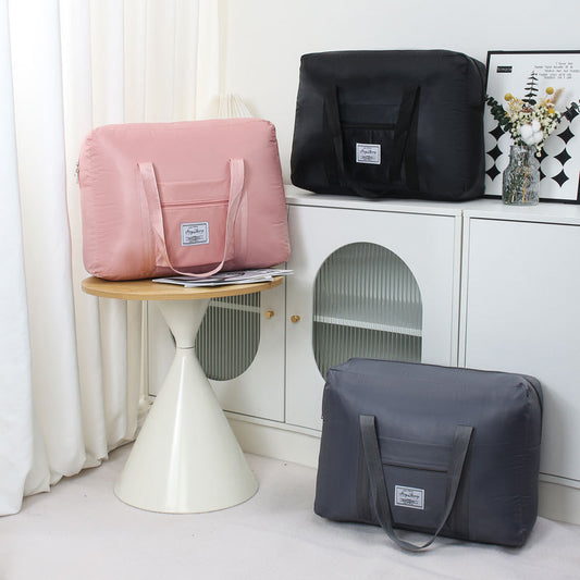 Women's Large Capacity Portable Quilt Buggy Folding Travel Bags