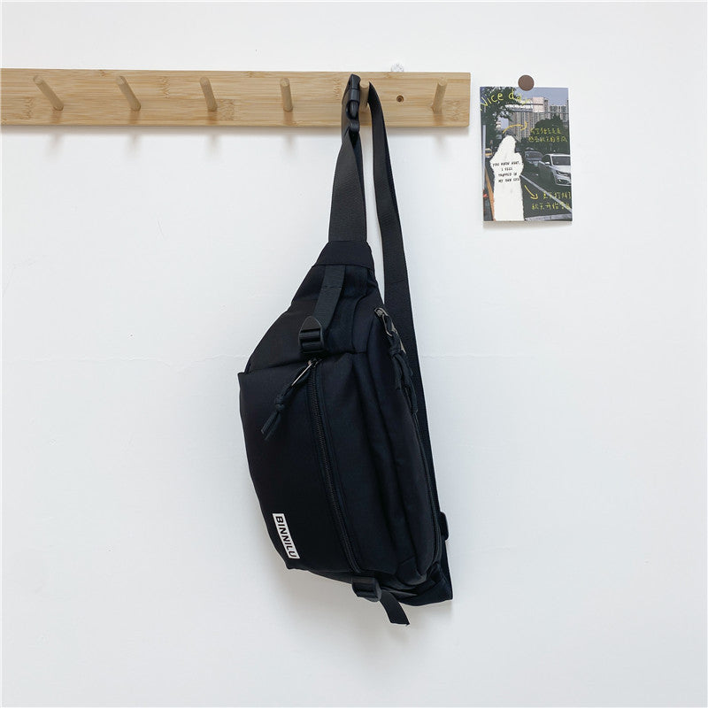 Men's Large Capacity Waterproof Female Korean Style Men's Chest Bags
