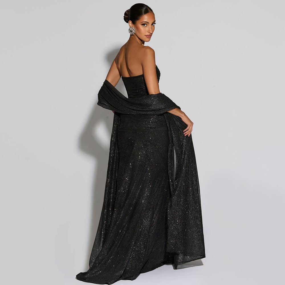 Women's Tube Banquet Dress Fashionable Elegant Hot Dresses