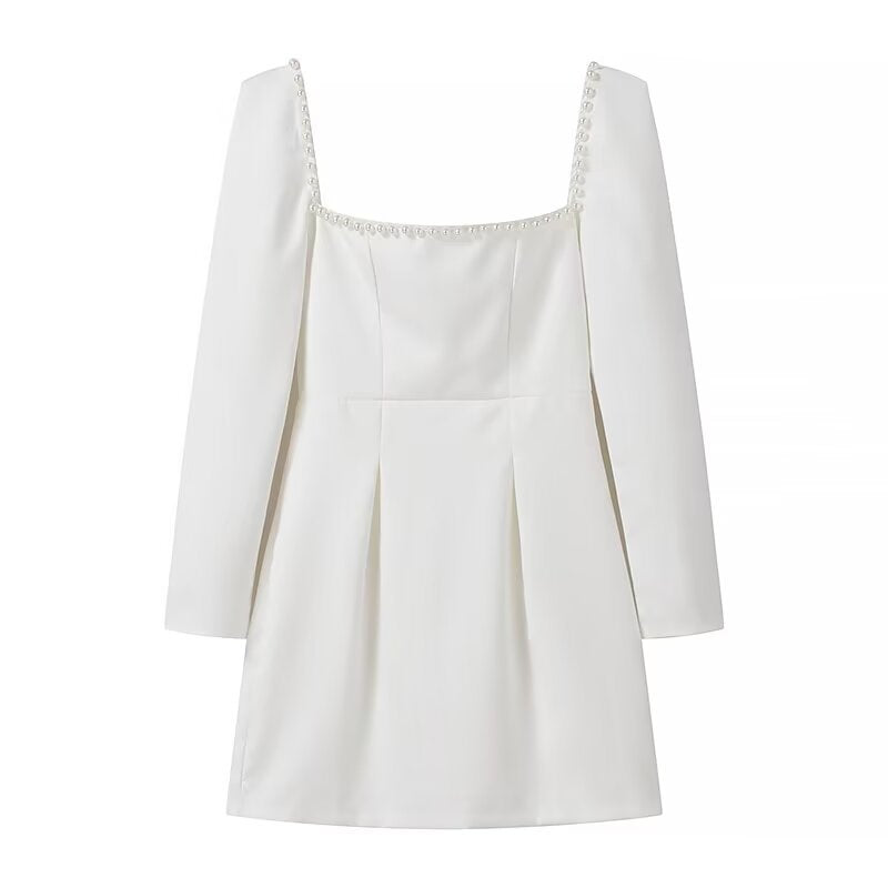 Early Spring Long-sleeved French Elegant Mini Dresses