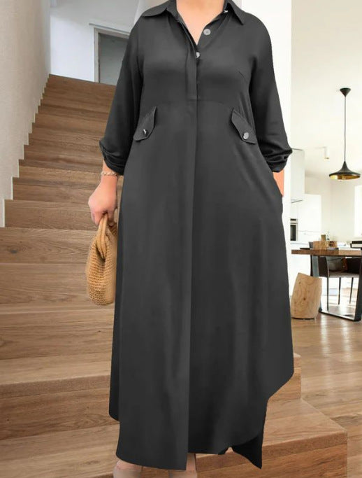 Women's Loose Solid Color Two-piece Set Suits