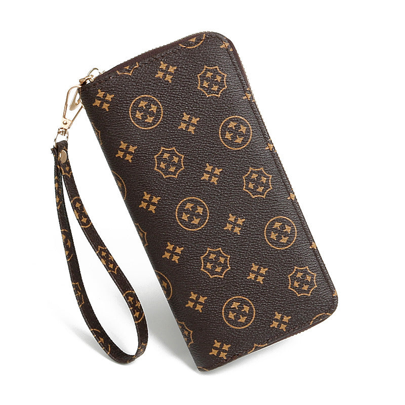 Women's Attractive Korean Long Zipper Mobile Ladies Wallets