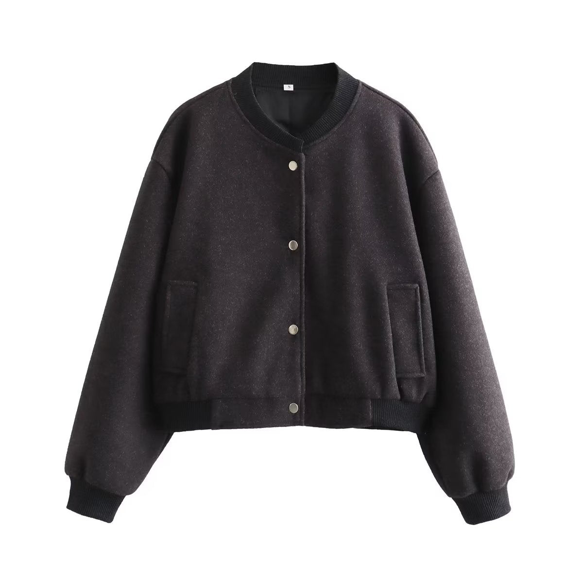 Women's Casual Long Sleeve Soft Bomber Coats