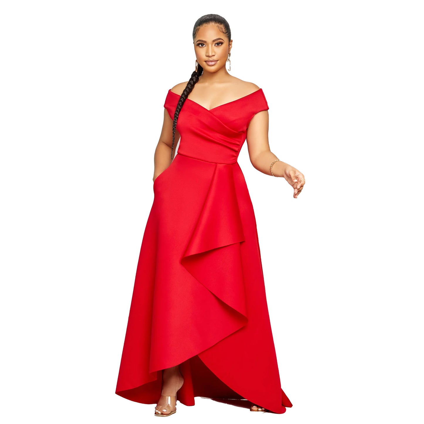 Sexy Solid Color Sleeveless Large Swing Suits