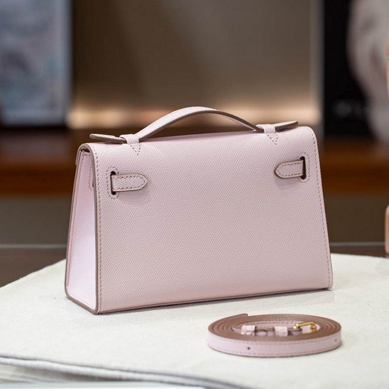 Women's Palm Print Cowhide Mini Generation Kelly Fashion Bags