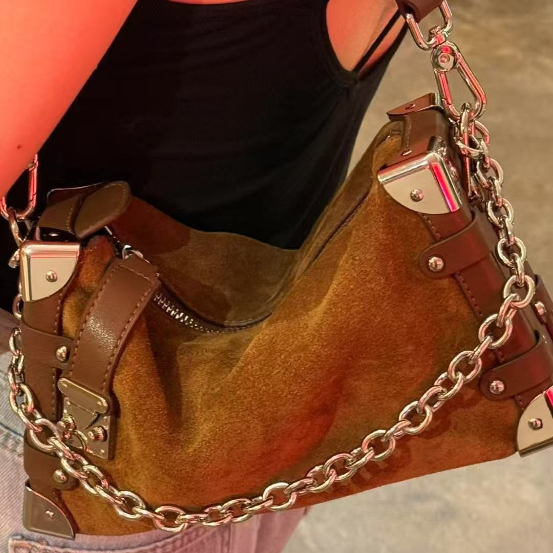 New Box Retro Affordable Luxury Chain Small Square Bags