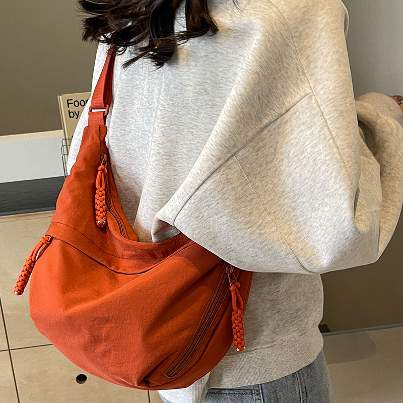 Women's Nylon Cloth Summer Large Capacity Versatile Handbags