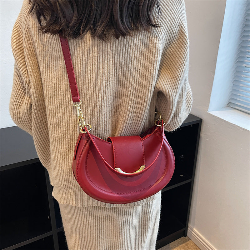 Fashionable Korean Style Niche Underarm Simple Shoulder Bags