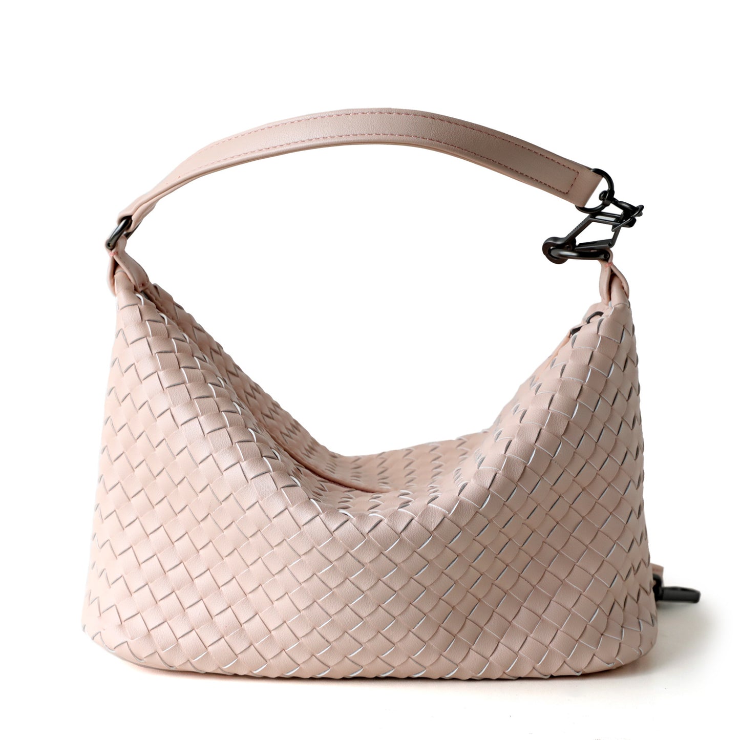 Unique Niche Cowhide Hand-woven Dumpling Hand Bags