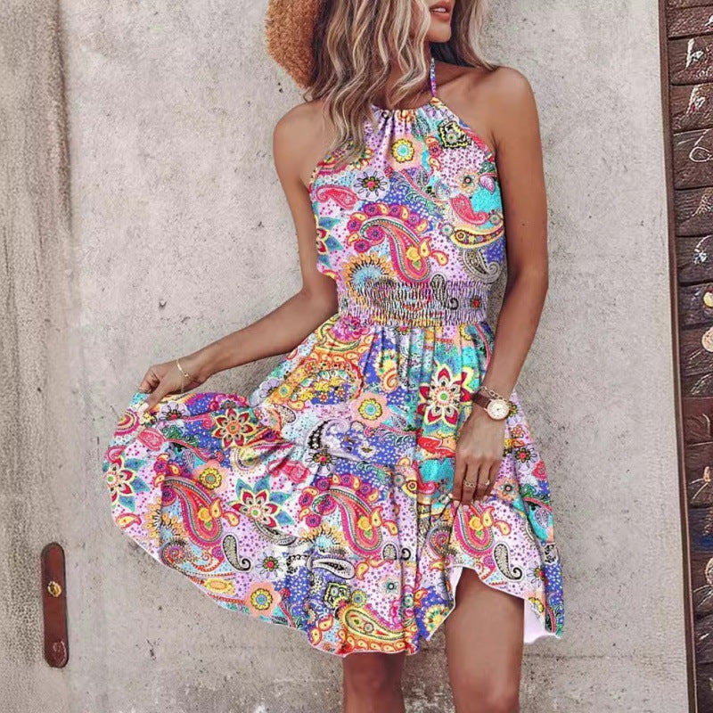 Slouchy Women's Summer Fashion Sexy Strapless Dress