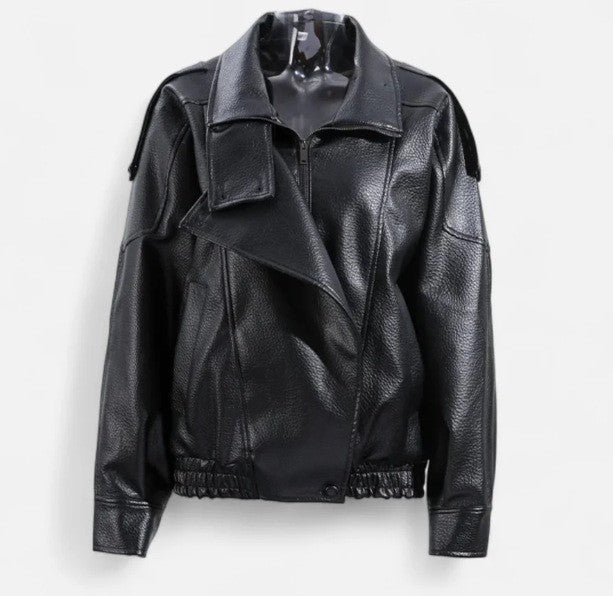 Women's American Retro Spring Bomber Casual Artificial Jackets