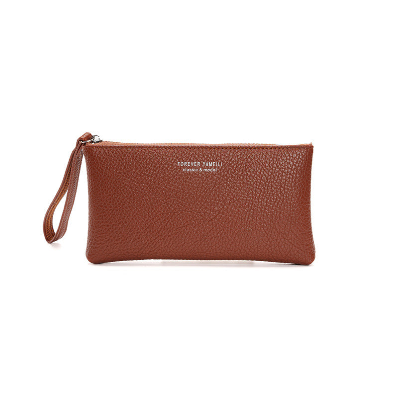 Women's Korean Style Zipper Long Large Capacity Ladies Wallets