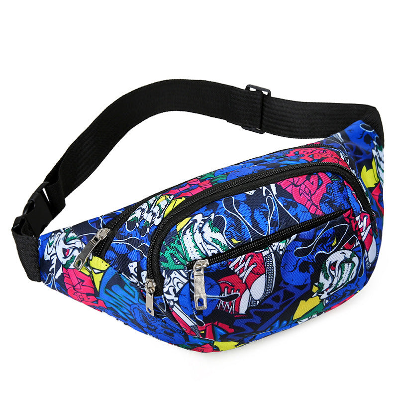 Men's Oxford Cloth Large Capacity Money Collection Checkout Men's Waist Packs