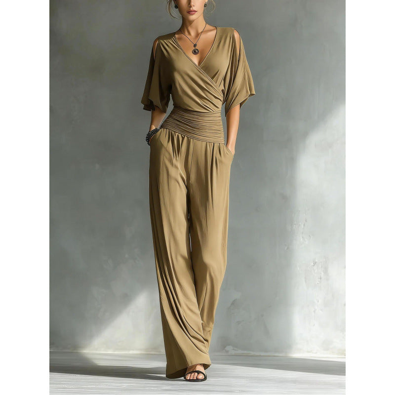 Women's Summer Fashion Elegant Slim Fit Bodysuit Women's Jumpsuit/clothing