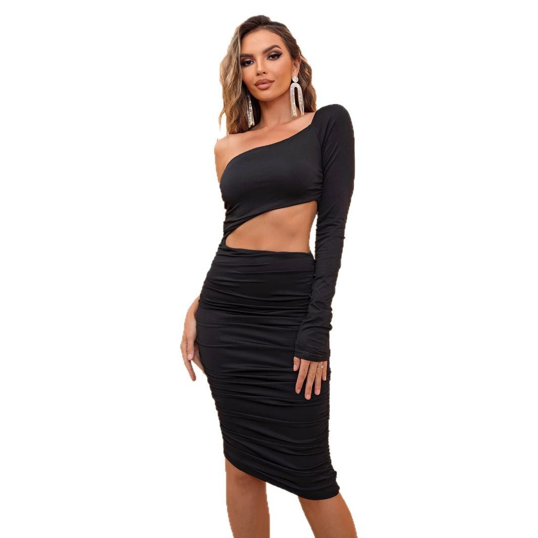Fashion Hip Sexy Hot Low-cut Backless Dress